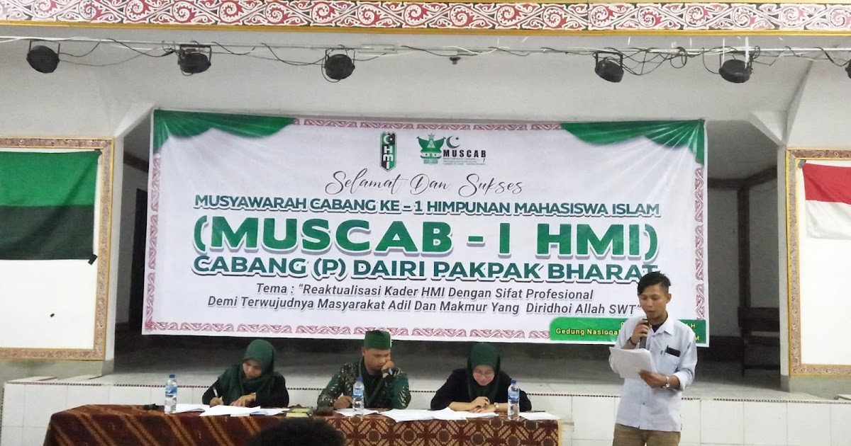 HMI ogankomeringuluselatan Gelar Musyawarah Cabang